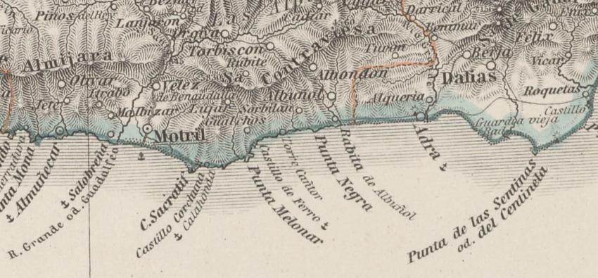 Mapa de Adolf Stieler (1876)