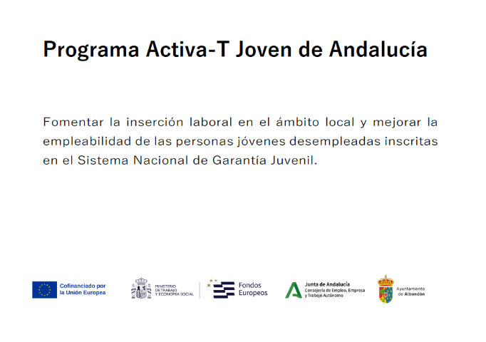 Programa Activa-T Joven de Andalucía