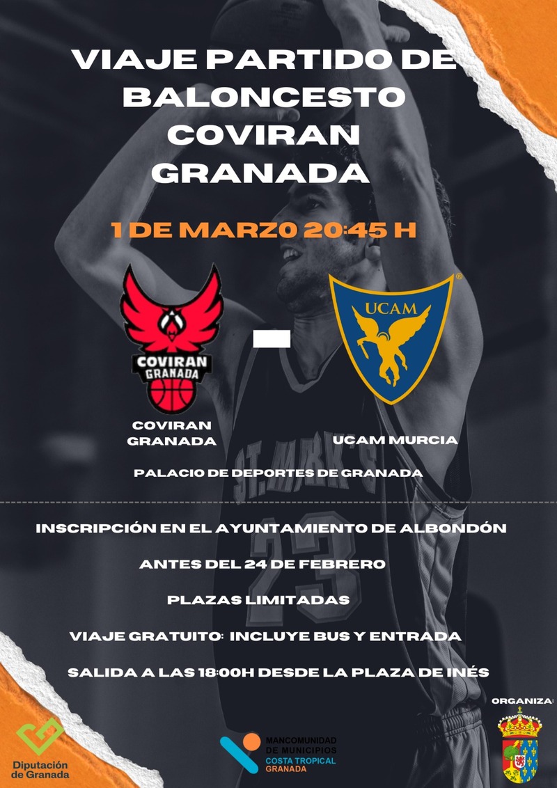 Partido de Baloncesto COVIRAN GRANADA - UCAM MURCIA