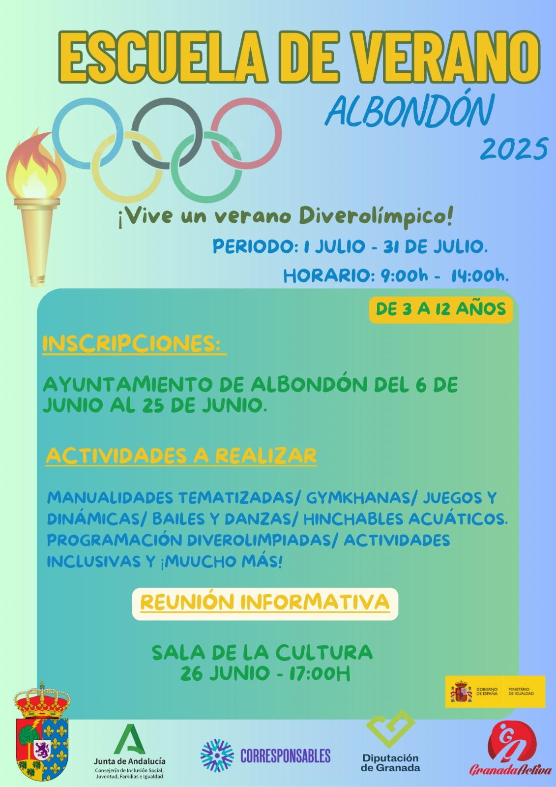 ESCUELA DE VERANO ALBONDÓN